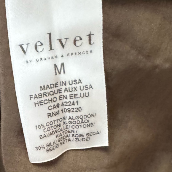 Velvet by Graham & Spencer silky A-line, sleeveless dress in dark taupe. M. - Picture 8 of 8